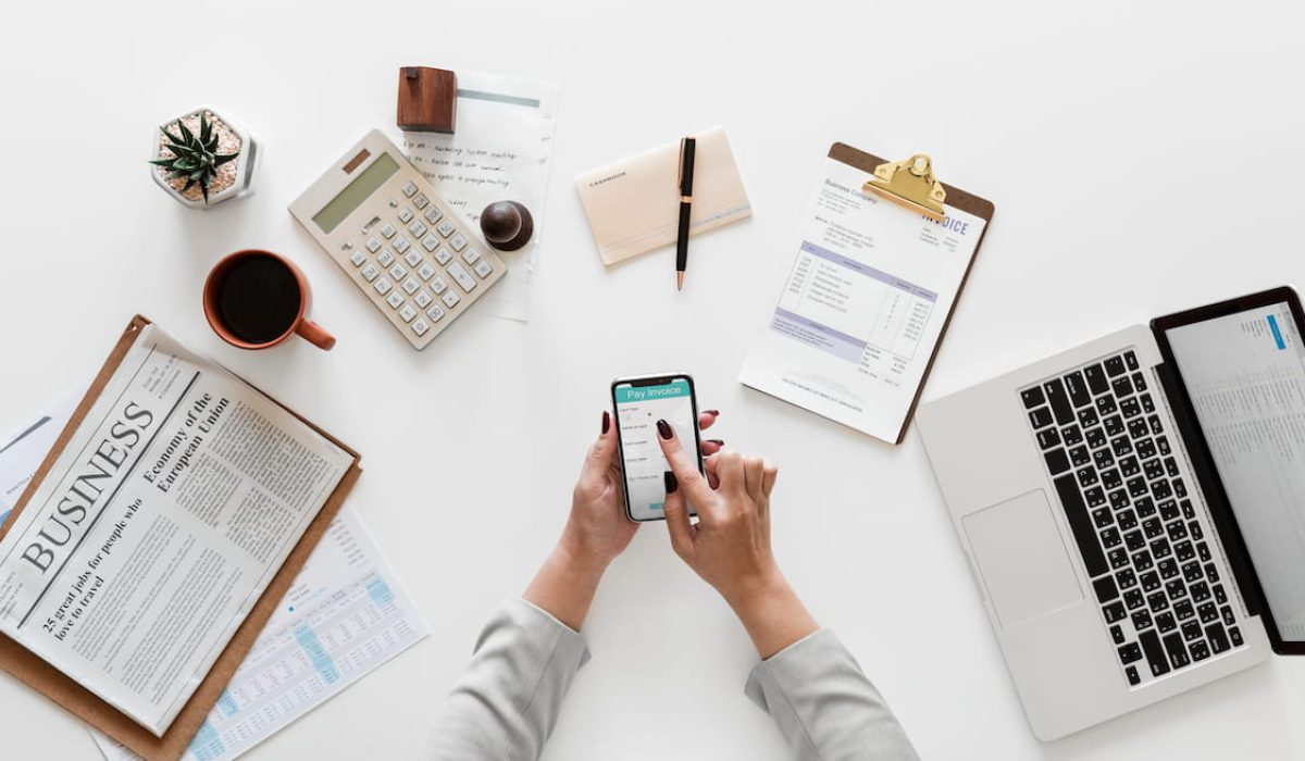 The girl works as an accountant in an Indonesian company